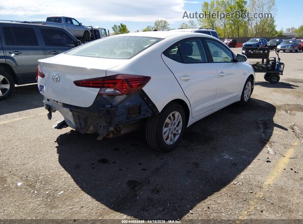 5NPD74LF5KH430021 2019 HYUNDAI ELANTRA White 