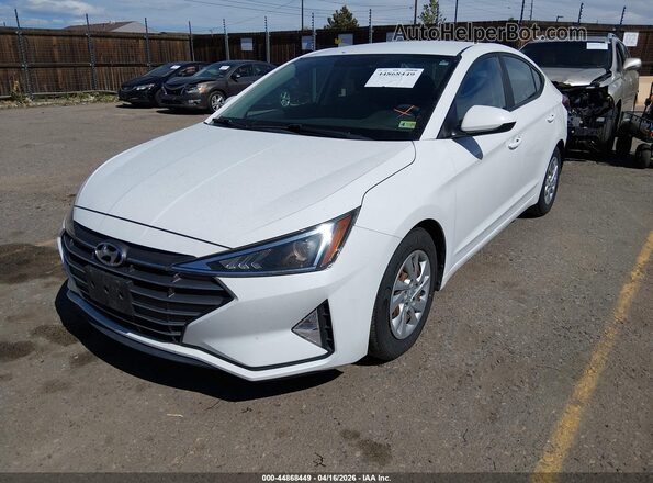 5NPD74LF5KH430021 2019 HYUNDAI ELANTRA White 