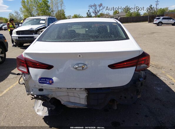 5NPD74LF5KH430021 2019 HYUNDAI ELANTRA White 
