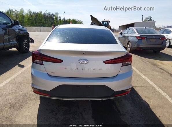 5NPD74LF5KH439429 2019 HYUNDAI ELANTRA Silver 
