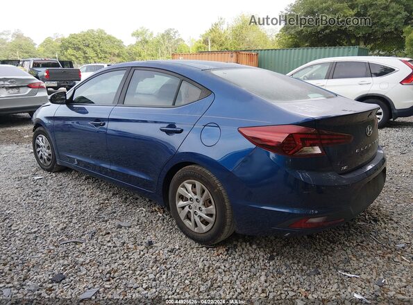 5NPD74LF5LH520710 2020 HYUNDAI ELANTRA Blue Rear left