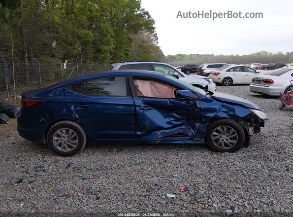 5NPD74LF5LH520710 2020 HYUNDAI ELANTRA Blue 360 interior view