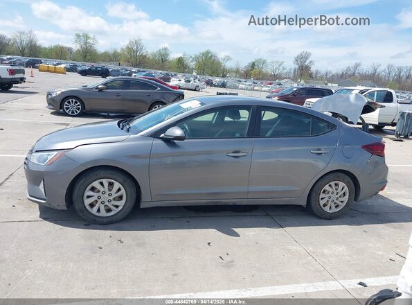 5NPD74LF6KH452660 2019 HYUNDAI ELANTRA Gray სალონის 360-გრადუსიანი ხედი