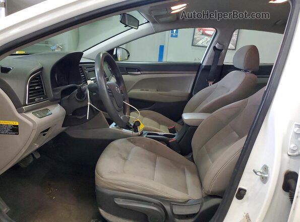 5NPD74LF7HH140243 2017 HYUNDAI ELANTRA White 