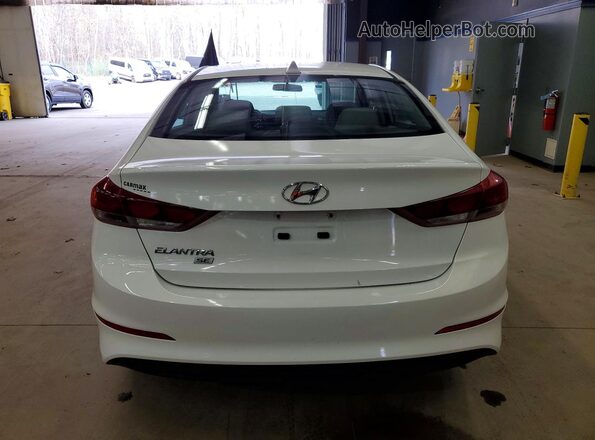 5NPD74LF7HH140243 2017 HYUNDAI ELANTRA White 