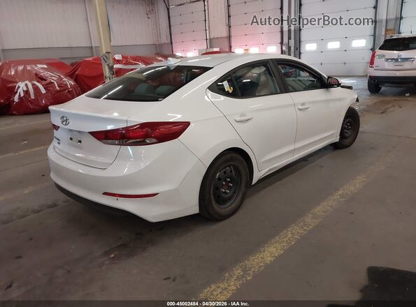 5NPD74LF7HH202014 2017 HYUNDAI ELANTRA White Հետևի աջ