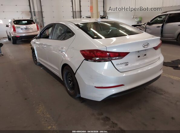5NPD74LF7HH202014 2017 HYUNDAI ELANTRA White Հետևի ձախ