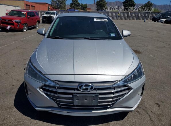 5NPD74LF7KH480676 2019 HYUNDAI ELANTRA Silver Вид спереду