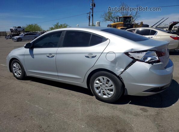 5NPD74LF7KH480676 2019 HYUNDAI ELANTRA Silver Задня ліва чверть