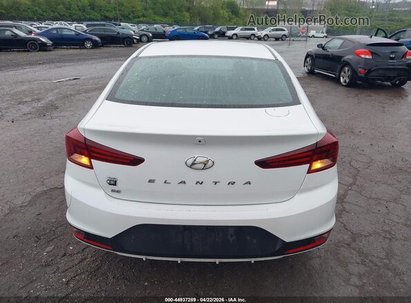 5NPD74LF8LH530955 2020 HYUNDAI ELANTRA White 