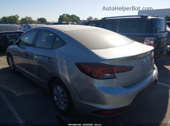 5NPD74LF8LH604665 2020 HYUNDAI ELANTRA Silver Հետևի ձախ