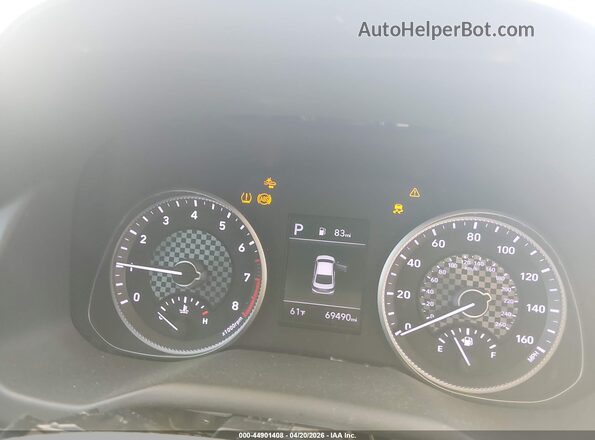5NPD74LF8LH604665 2020 HYUNDAI ELANTRA Silver Հետևի նստատեղերի տեսք
