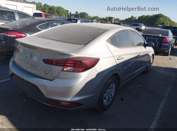 5NPD74LF8LH604665 2020 HYUNDAI ELANTRA Silver Հետևի աջ