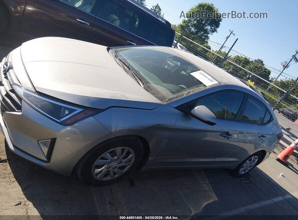 5NPD74LF8LH604665 2020 HYUNDAI ELANTRA Silver Սալոնի 360 աստիճան տեսք