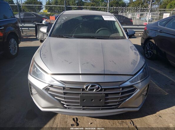 5NPD74LF8LH604665 2020 HYUNDAI ELANTRA Silver Սարքավորումների վահանակի տեսք