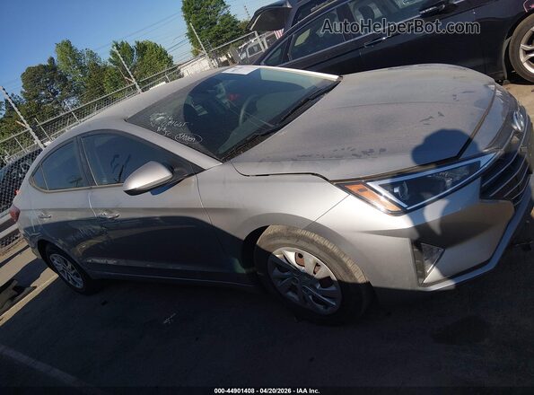 5NPD74LF8LH604665 2020 HYUNDAI ELANTRA Silver Սալոնի հետևի տեսք