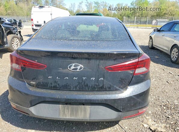 5NPD74LF9LH565228 2020 HYUNDAI ELANTRA Черный Вид сзади
