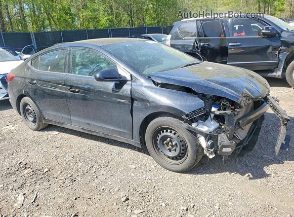 5NPD74LF9LH565228 2020 HYUNDAI ELANTRA Черный Передняя правая четверть