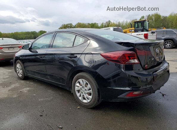 5NPD74LFXLH599159 2020 HYUNDAI ELANTRA Black Задня ліва чверть