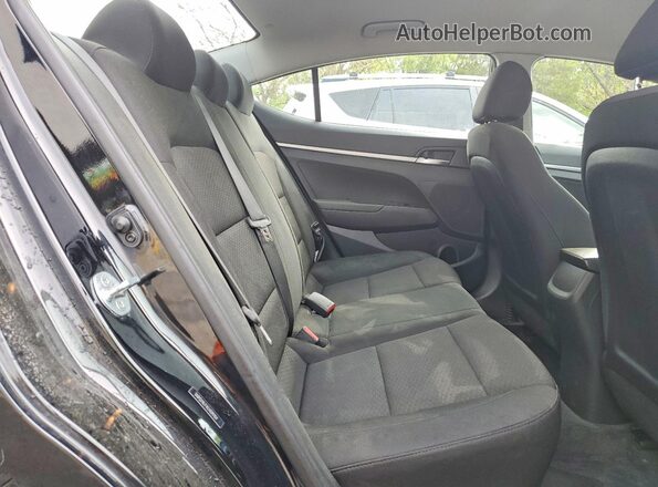 5NPD74LFXLH599159 2020 HYUNDAI ELANTRA Black Вид задніх сидінь