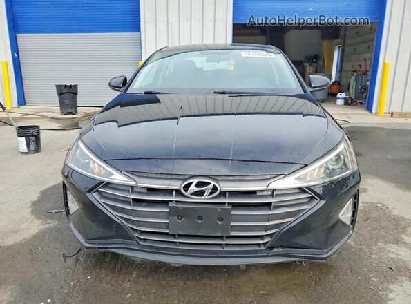 5NPD74LFXLH599159 2020 HYUNDAI ELANTRA Black Вид спереду