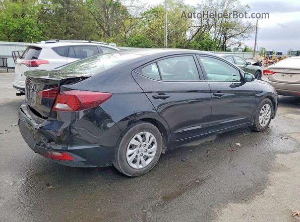 5NPD74LFXLH599159 2020 HYUNDAI ELANTRA Black Задня права чверть