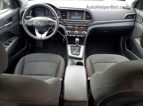 5NPD74LFXLH599159 2020 HYUNDAI ELANTRA Black Вид панелі приладів