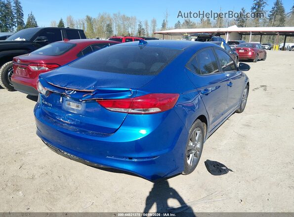 5NPD84LF0HH210324 2017 HYUNDAI ELANTRA Blue უკანა მარჯვენა