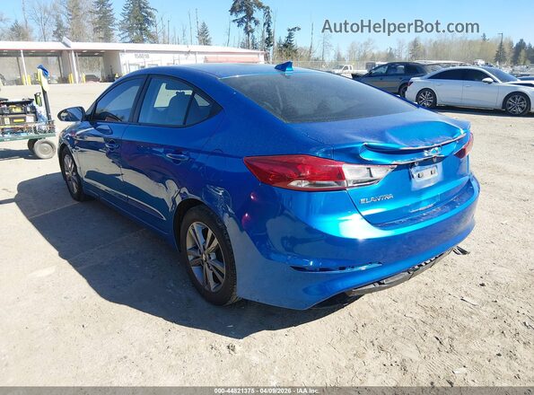 5NPD84LF0HH210324 2017 HYUNDAI ELANTRA Blue უკანა მარცხენა