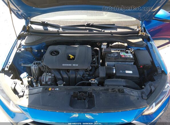5NPD84LF0HH210324 2017 HYUNDAI ELANTRA Blue უკანა ხედი