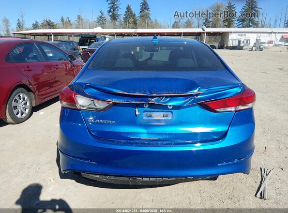 5NPD84LF0HH210324 2017 HYUNDAI ELANTRA Blue 