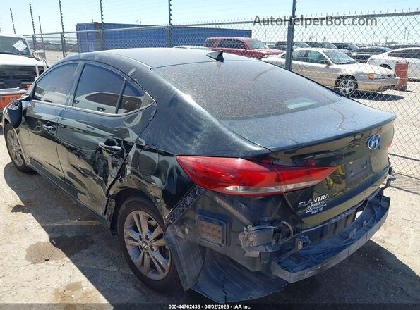 5NPD84LF0JH218185 2018 HYUNDAI ELANTRA Black Rear left