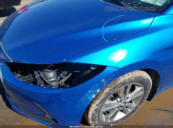 5NPD84LF0JH358169 2018 HYUNDAI ELANTRA Blue 