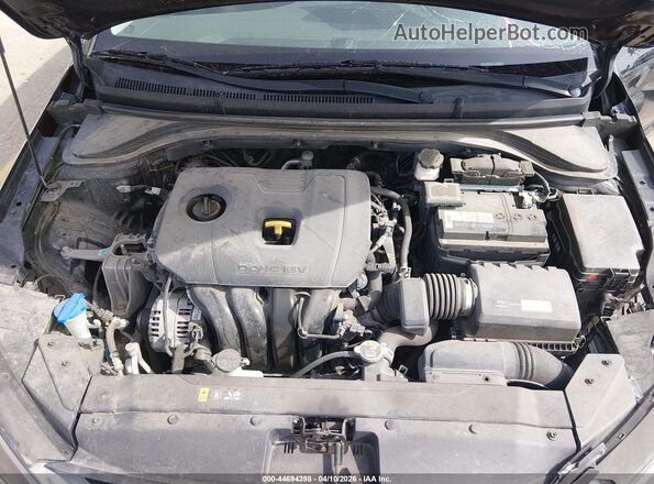5NPD84LF0KH460668 2019 HYUNDAI ELANTRA Black Widok z tyłu