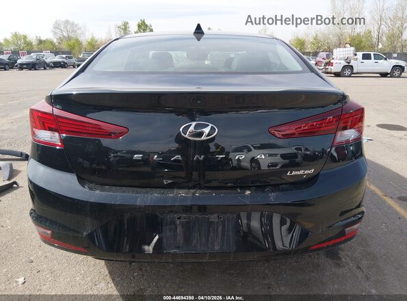 5NPD84LF0KH460668 2019 HYUNDAI ELANTRA Black 