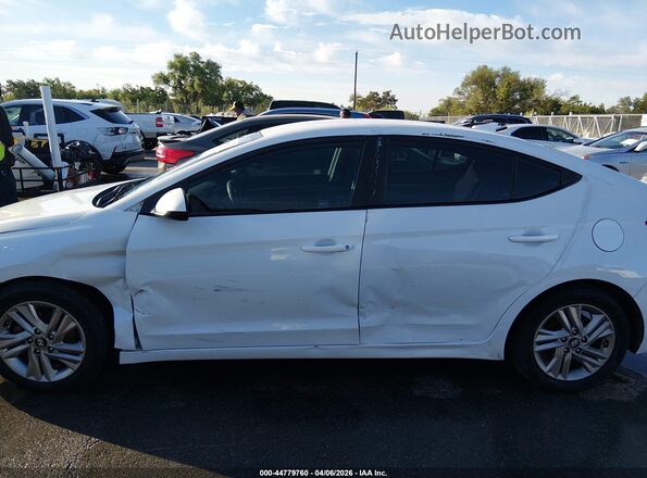 5NPD84LF0KH478880 2019 HYUNDAI ELANTRA White სალონის 360-გრადუსიანი ხედი