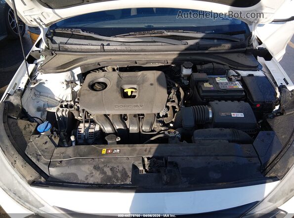 5NPD84LF0KH478880 2019 HYUNDAI ELANTRA White უკანა ხედი