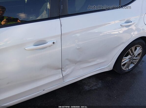 5NPD84LF0KH478880 2019 HYUNDAI ELANTRA White 