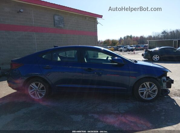 5NPD84LF0LH522622 2020 HYUNDAI ELANTRA Blue Панорамний вид салону 360°