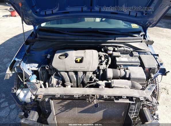 5NPD84LF0LH522622 2020 HYUNDAI ELANTRA Blue Вид ззаду