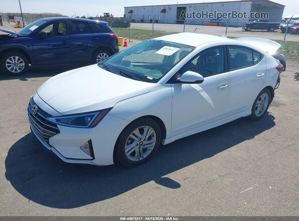 5NPD84LF0LH548220 2020 HYUNDAI ELANTRA White Передня ліва чверть