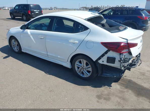 5NPD84LF0LH548220 2020 HYUNDAI ELANTRA White Задня ліва чверть
