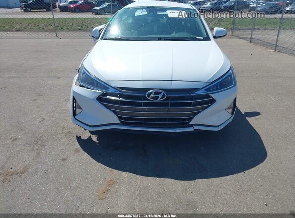 5NPD84LF0LH548220 2020 HYUNDAI ELANTRA White Вид задньої частини салону
