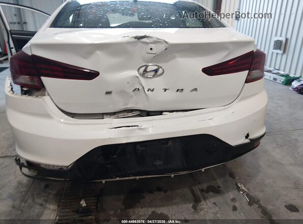 5NPD84LF0LH584392 2020 HYUNDAI ELANTRA White Դիմացի տեսք