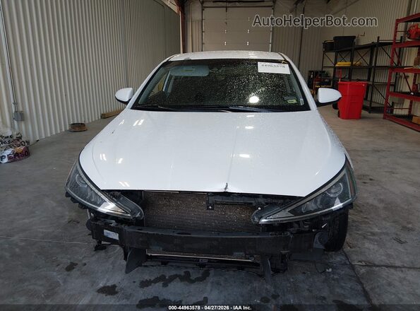 5NPD84LF0LH584392 2020 HYUNDAI ELANTRA White Սալոնի հետևի տեսք