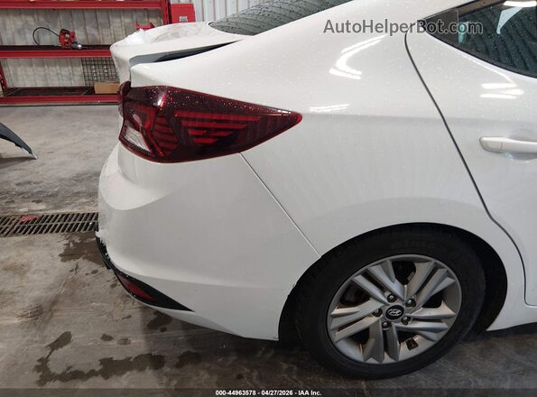 5NPD84LF0LH584392 2020 HYUNDAI ELANTRA White 
