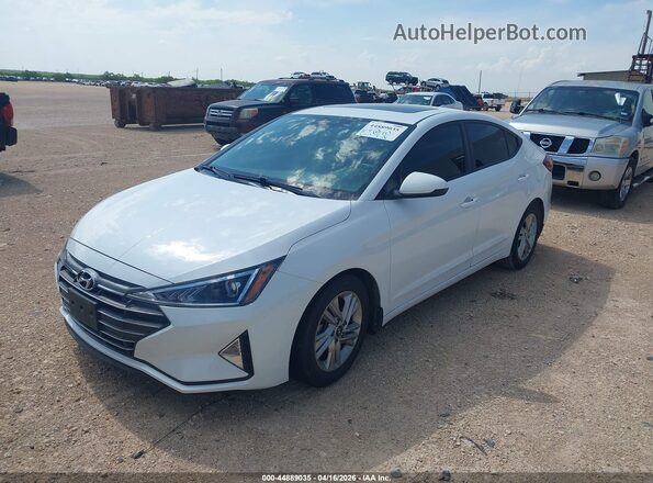 5NPD84LF0LH605449 2020 HYUNDAI ELANTRA White 