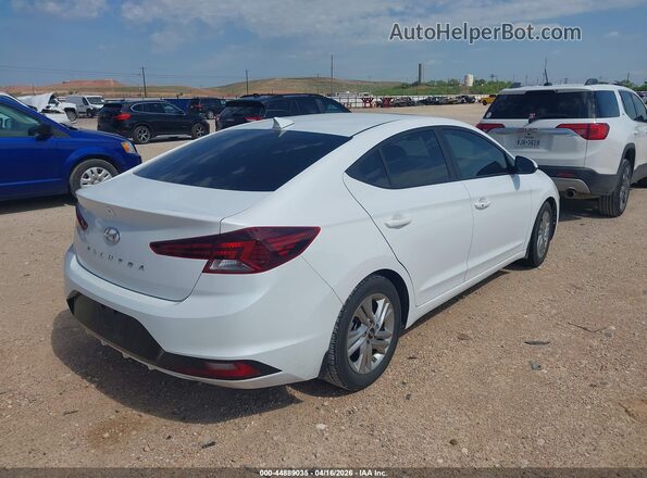 5NPD84LF0LH605449 2020 HYUNDAI ELANTRA White 