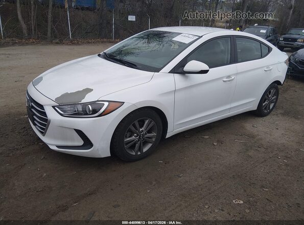 5NPD84LF1HH004784 2017 HYUNDAI ELANTRA White Front left