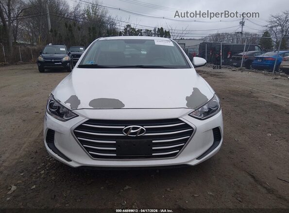 5NPD84LF1HH004784 2017 HYUNDAI ELANTRA White Rear interior view